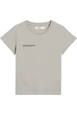 The Pangaia T-Shirt Core In Cotone Organico PPRMINT Grigia