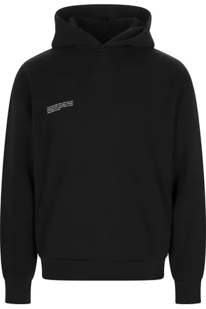 The Pangaia Felpa Con Cappuccio Signature Core Nera Unisex