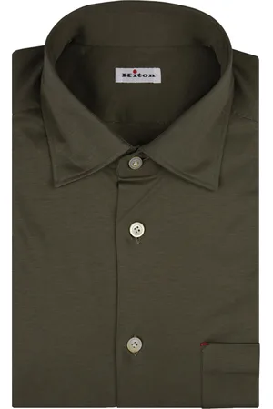 Kiton Camicia Nerano Verde