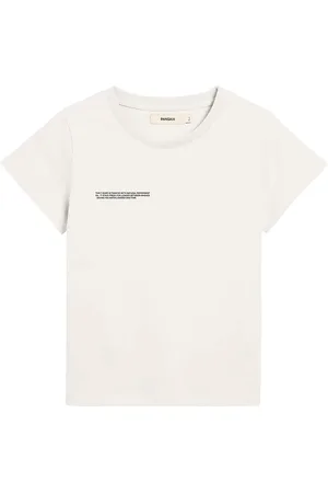 The Pangaia T-Shirt Core In Cotone Organico PPRMINT Bianca