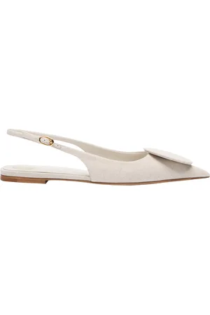 Jacquemus Les Slingbacks Duelo Plates Light Greige