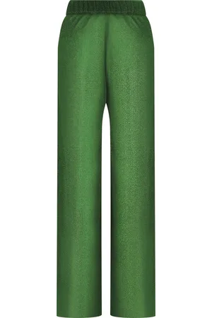 Oseree Pantaloni Lumiere Verde Smeraldo