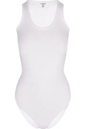 Alaïa Top Body a Canotta Bianco