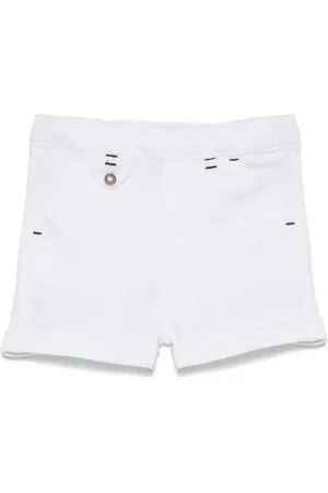 Tartine Et Chocolat Shorts In Cotone Bianco