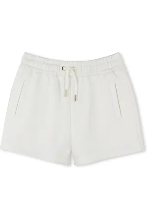 Chloé Shorts Bianchi Con Logo