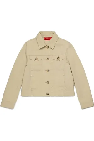 MAX&Co. Kids Giacca Trucker Beige