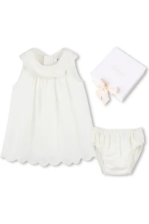 Chloé Abito Bianco Con Bloomer