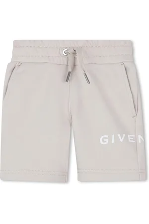 Givenchy Bermuda Sportivi Beige Con Logo GIVENCHY 4G