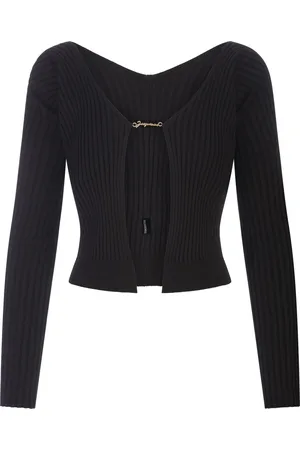 Jacquemus Cardigan La Maille Pralù Longue Nero