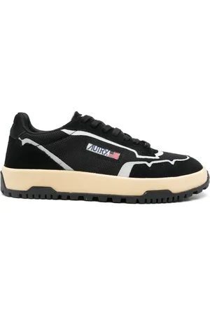 Autry Sneakers Wildpace Low Nere In Mesh e Suede