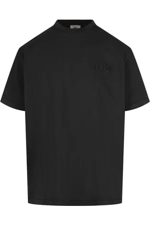 Autry T-Shirt Logo Tono Su Tono Nero