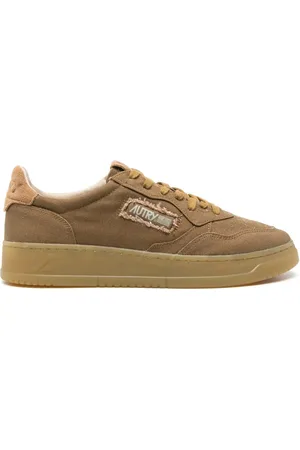 Autry Sneakers Medalist Low In Tela Colore Tanzine