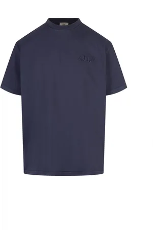 Autry T-Shirt Logo Tono Su Tono Blu