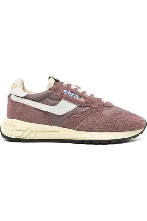 Autry Sneakers Basse Reelwind In Nylon e Suede Taupe
