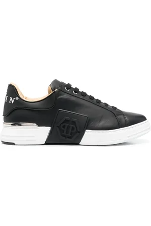 Philipp Plein Sneakers Hexagon In Pelle Nera
