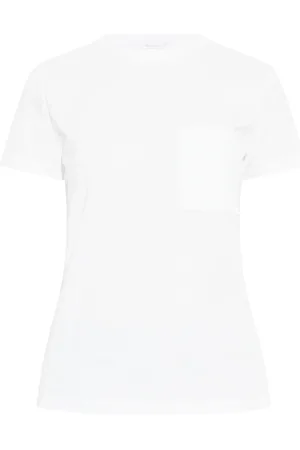 Max Mara T-Shirt Papaia Bianco Ottico