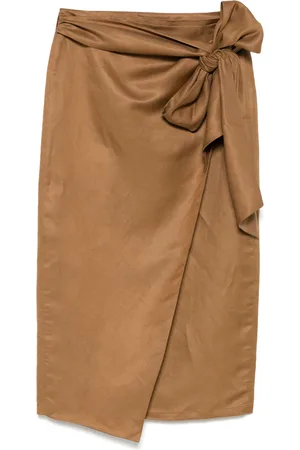 Max Mara Gonna Tequila Cuoio