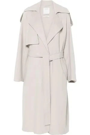 Sportmax Trench Fiore Beige