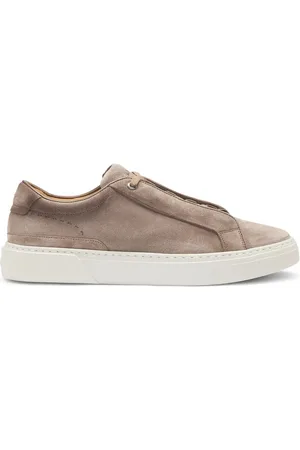 HUGO BOSS Sneakers GaryTenn In Suede Taupe