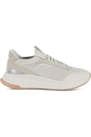 HUGO BOSS Sneakers Ttnm Evo Con Tomaia In Mesh Beige