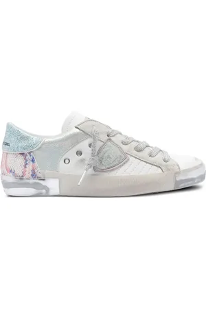 Philippe model Sneakers Basse Prsx - Bianco e Stampa Pitone