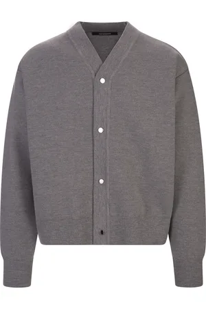 Jacquemus Le Cardigan Boutonné Grigio