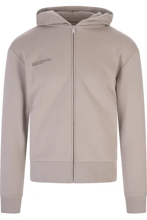 The Pangaia Felpa Con Zip e Cappuccio 365 Pietra Unisex