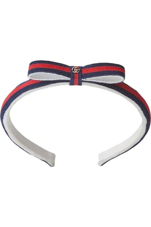 Gucci Cerchietto Con Doppia G e Dettaglio Fiocco