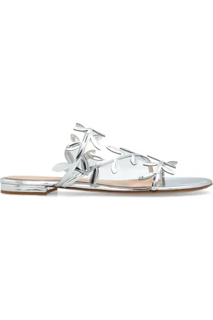 Gianvito Rossi Sandali Flavia 05 Argento