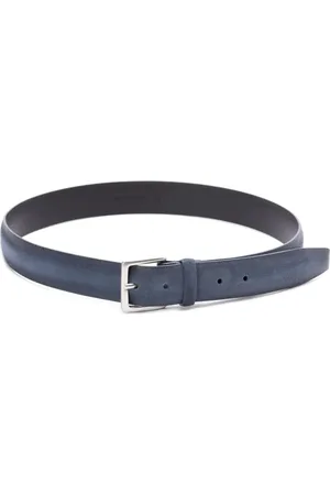Orciani Cintura Cloudy In Pelle Scamosciata 3.5 CM Jeans