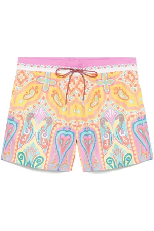 Etro Costume da Bagno Con Stampa Paisley Multicolore