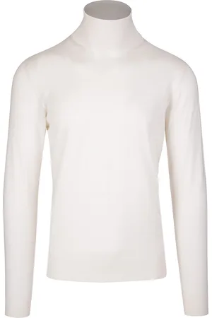 FEDELI Dolcevita Derby In Seta e Cashmere Bianco