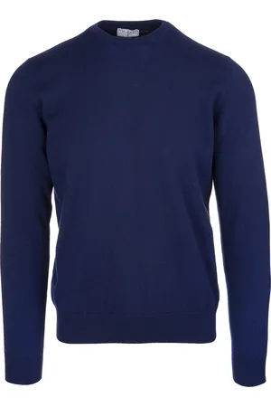 FEDELI Pullover Argentina Vintage Blu British