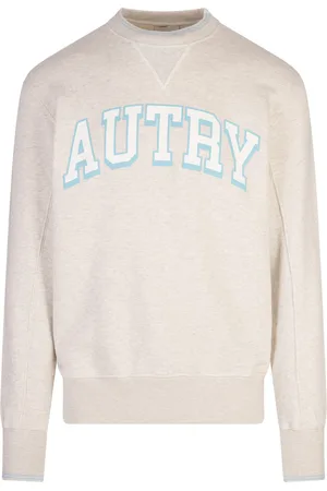 Autry Felpa College Grigio Melange Chiaro