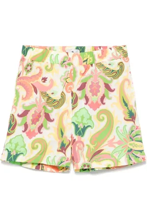 Etro Costume Da Bagno Con Stampa Paisley Multicolore