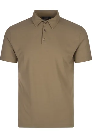 ZANONE Polo In Jersey Fango