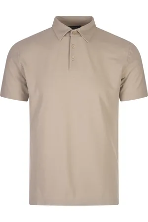 ZANONE Polo In Jersey Beige