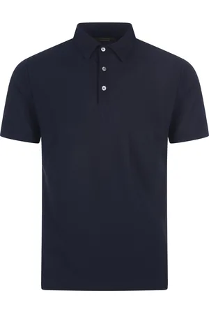 ZANONE Polo In Jersey Blu
