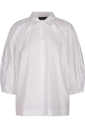 Fabiana Filippi Camicia Bianca Con Maniche a Palloncino