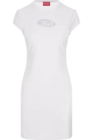 Diesel Mini Abito D-Angiel Bianco