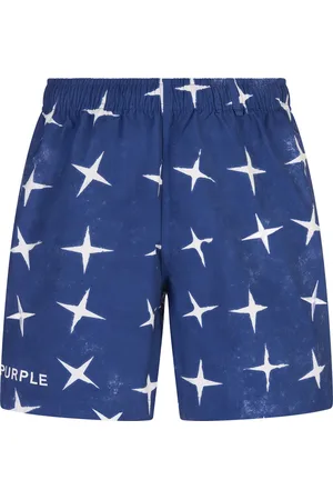 Purple Brand Costume Da Bagno Stars All Around Blu