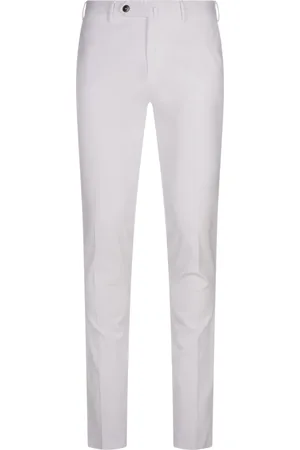 PT Torino Pantaloni Super Slim Bianchi
