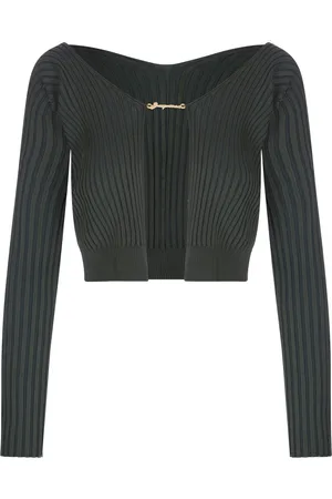 Jacquemus Cardigan La Maille Pralù Verde Scuro