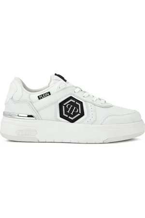 Philipp Plein Lo-Top Sneakers SK8R PLEIN LOW Bianche