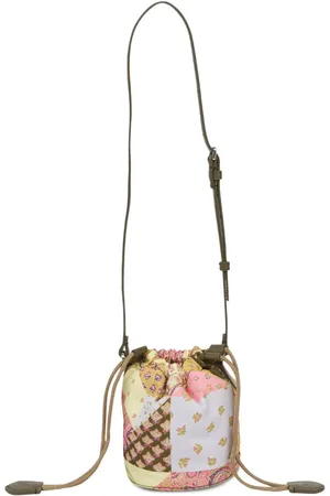 Etro Borsa a Secchiello Patchwork Multicolor Con Tracolla