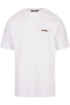 Jacquemus Le T-Shirt Gros Grain Bianca