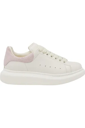 Alexander McQueen Sneakers Oversize In Off-White/Rosa