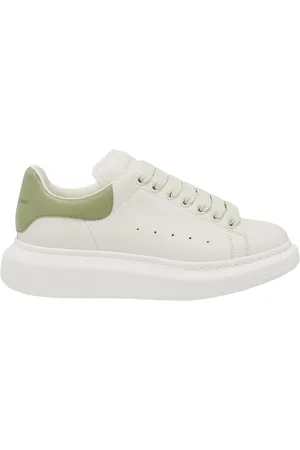Alexander McQueen Sneakers Oversize In Bianco/Verde