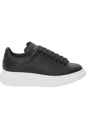 Alexander McQueen Sneakers Oversize In Nero/Bianco