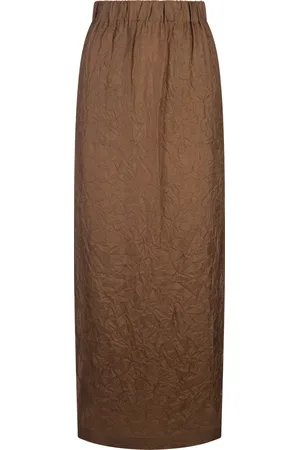 Max Mara Gonna Aeroso1234 Marrone Bronzo